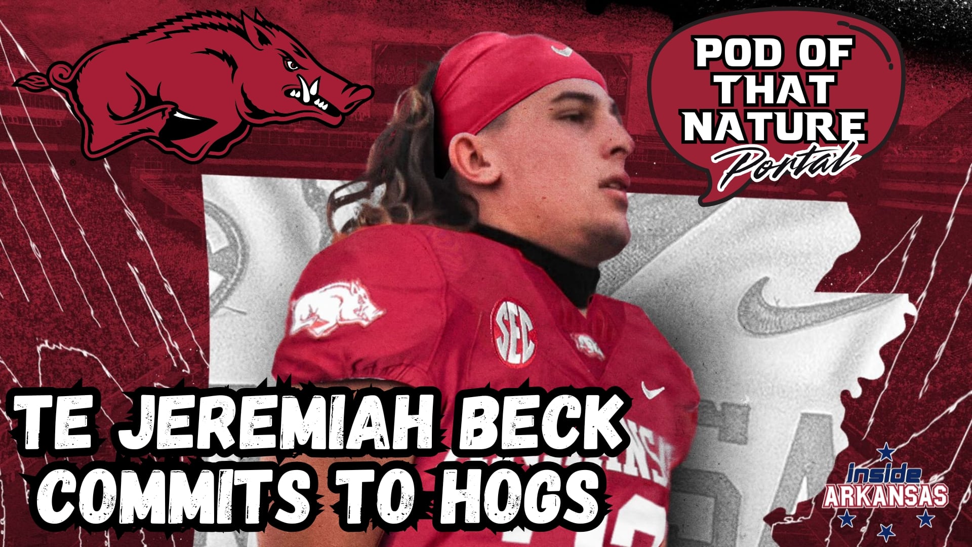 Jeremiah Rakes JUCO TE Jeremiah Beck Commits To The Hogs! - Inside Arkansas