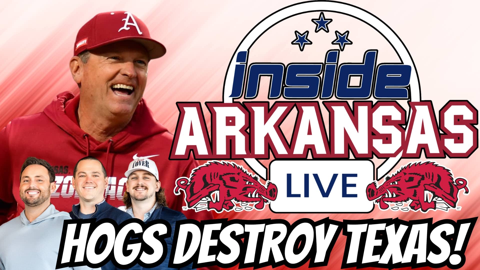 Hogs DESTROY Texas, Latest On Cal's Roster, & WILD Weekend - Inside ...